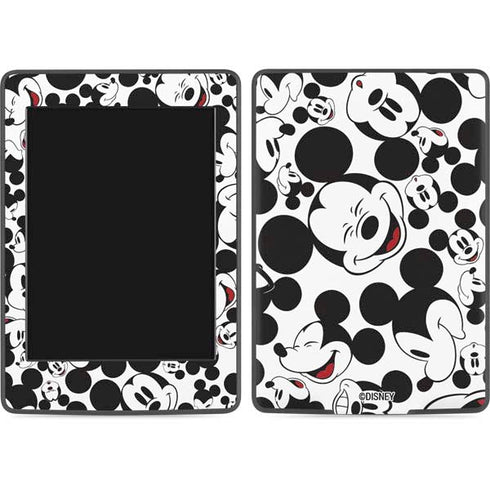 Disney Mickey Mouse Face Pattern Amazon Kindle Skin